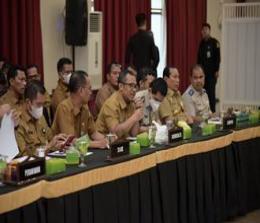 Wabup Bengkalis ikuti rapat koordinasi pelaksanaan Program TORA Provinsi Riau (foto/Zul)